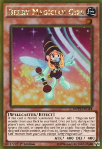 YuGiOh! TCG karta: Berry Magician Girl