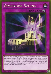 YuGiOh! TCG karta: Dimension Sphinx