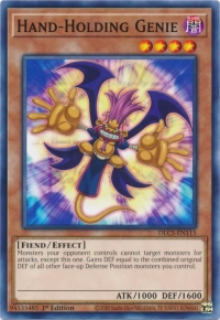 YuGiOh! TCG karta: Hand-Holding Genie