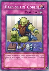 YuGiOh! TCG karta: Hard-sellin Goblin