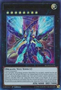 YuGiOh! TCG karta: Number 62: Galaxy-Eyes Prime Photon Dragon