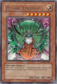 YuGiOh! TCG karta: Psychic Emperor